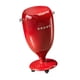 thumbnail image 4 of Cubo de basura con tapa y ruedas, alto, de gran capacidad, móvil Rojo, 4 of 9