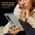 thumbnail image 5 of for Samsung Galaxy Z Fold 4 Case, Stylish Wristband Kickstand Silicone Screen Protector Drop Protective Skin-Friendly Shockproof Folding Case Cover for Samsung Galaxy Z Fold 4, Gray, 5 of 7
