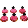 thumbnail image 2 of Moldes de silicona, 6 cavidades en forma de rosa, molde para jabón, molde para hornear, utensilios para hornear para pasteles, jabón, dulces, chocolate, magdalenas, gelatina, pan, pudín, muffins, 2 of 5