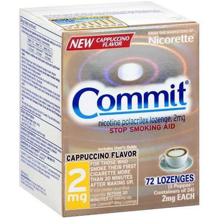 Bc Powder Commit Cappuccino 72ct 2mg