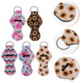 thumbnail image 3 of EeaseCA 5Pcs Sturdy And Portable Neoprene Protective Covers And Keychains for Women, 3 of 7