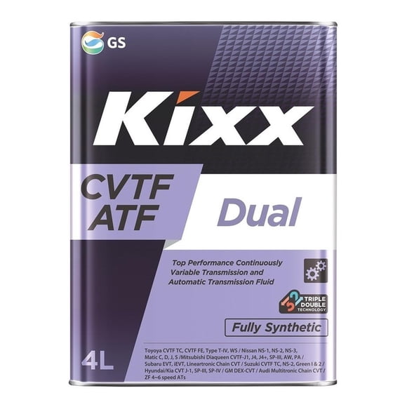 Aceite Transmisión 100% Sintético Kixx Cvtf Atf Dual, 4l