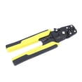 thumbnail image 1 of Cortadores de alambre eléctricos multifunción ajustables DIY artesanales engarzadores de alambre de acero al carbono para corte pelado de cables amarillo, 1 of 12
