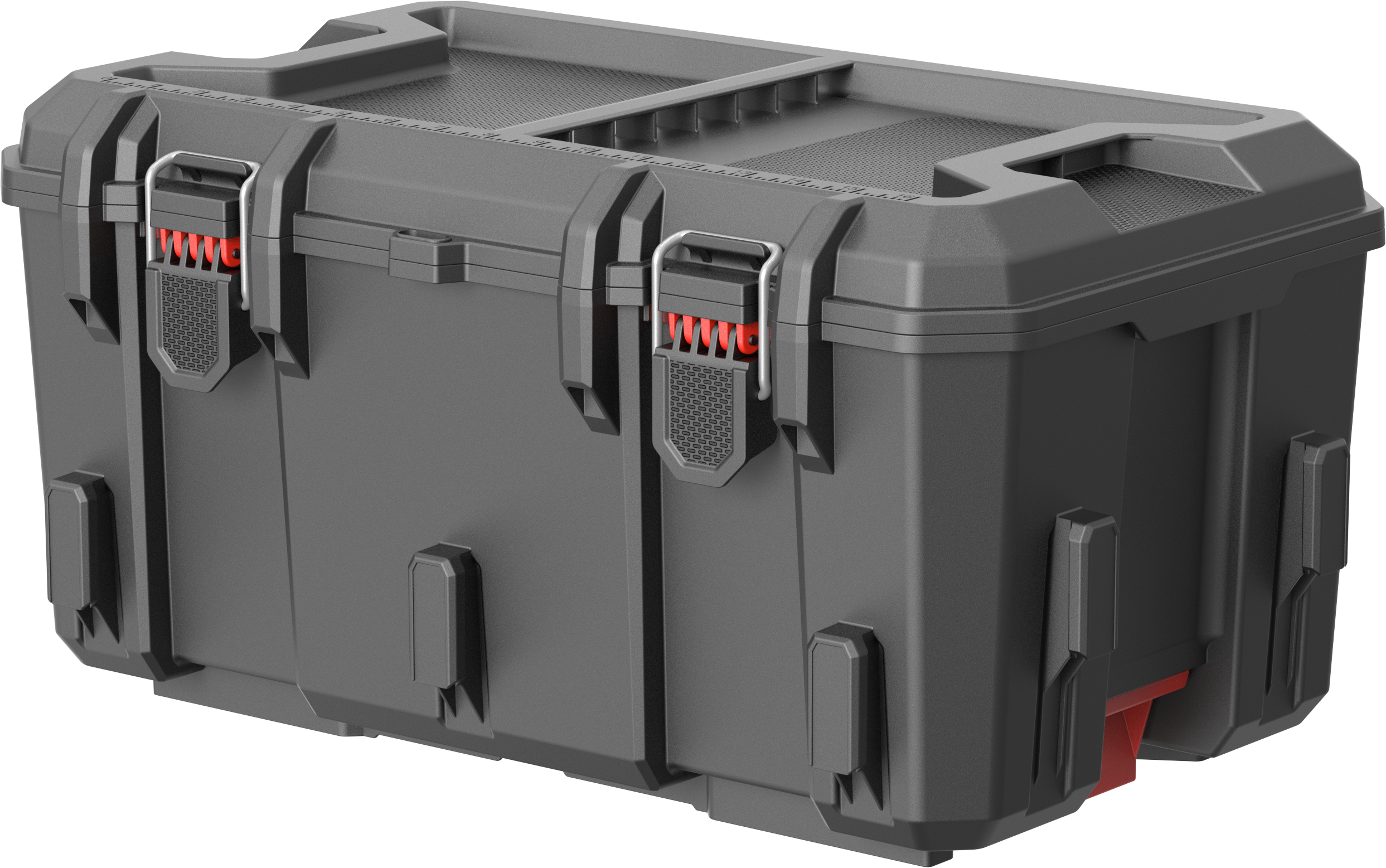 Sistema modular de caja de herramientas rodante de 3 piezas Hyper Stack, negro 8