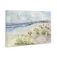 thumbnail image 4 of Stupell Industries Seagulls Over Beach Landscape Painting Gallery Wrapped Canvas Art Print Wall Art, 30 x 20, 4 of 8