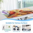 thumbnail image 5 of Ironing Mat Portable Ironing Blanket for Table Top Travel Ironing Pad for Washer Dryer 27.6" x 47.2" Red Birds, 5 of 6