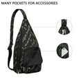 thumbnail image 2 of Futuristic Science Sling Bag - Crossbody Shoulder Backpack, Lightweight Adjustable Chest Pack for Tech Enthusiasts, 2 of 4