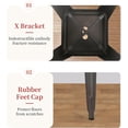 thumbnail image 7 of PayLessHere Metal Bar Stools Set of 4 Counter Height Bar Stools 24 Inches,Bronze, 7 of 7