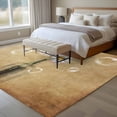 thumbnail image 4 of White Daisy Area Rugs 5'x7', Washable Small Throw Rugs for Laundry Room Playroom, Farmhouse Vintage Botanical Vase Flowers Indoor Outdoor Rug Non-Slip Low Pile Carpet Runner Reversible Floor Mats, 4 of 8