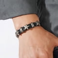 thumbnail image 2 of Pulsera de cuero para mujer con dije de estrella, joyería punk gótica para hombre, pulseras vintage para mujeres y hombres, 2 of 5