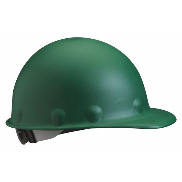 Honeywell FibreMetal Hard Hat,Type 1, Class G,Green P2HNRW74A000