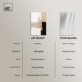 thumbnail image 6 of Beige and Black III Acrylic Neutral Wall Decor by Art Remedy, Ready to Hang, 20 x 30, 6 of 7