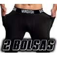 thumbnail image 4 of Short Licra Deportiva Correr Con 2 Bolsas Vanquish V Q Bk, 4 of 8