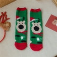 Weikingp Clearance! Christmas Socks, Autumn Winter Christmas Weaving