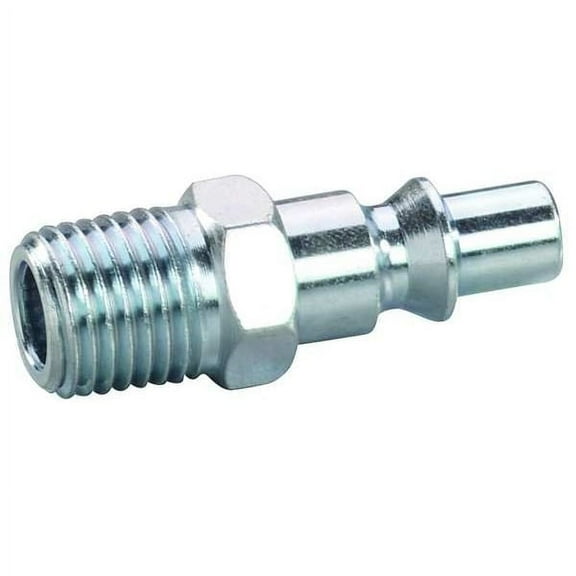 Speedaire Coupler Plug,(M)NPT,1/4,Steel 30E716