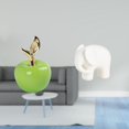 thumbnail image 2 of Estatua De Elefante De Cerámica, Adorno De Simulación, Obra De Arte, Decoración Del Hogar, Escultura De Animal, Figurita De Fruta, Colección Coleccionable Para Cafetería, Sala De Estudio,, 2 of 8
