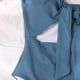 thumbnail image 5 of Traje de baño siamés de moda para mujer, conjunto de traje de baño Sexy con estampado calado en la cintura Fridja  nalpqowj55190, 5 of 5