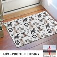 thumbnail image 3 of Schnauzer Dogs with Paw Door Rugs,Washable Non Slip Door Mats Indoor,Decorative Door Mats,Entry Mat Indoor for Entrance,Bedroom,Kitchen,Bathroom,16"x24", 3 of 6