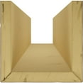 thumbnail image 6 of Ekena Millwork 8"W x 8"H x 16'L 3-Sided (U-beam) Riverwood Endurathane Faux Wood Ceiling Beam, Premium Hickory, 6 of 12