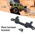 thumbnail image 4 of RC Car Trasero Montaje de parachoques Metal Metal Controlado Piezas de automóviles Modificación de accesorios Tummers Rack Reemplace Accesorios para Modificación Negro Inevent FN009818-03, 4 of 7