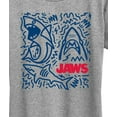 thumbnail image 3 of Jaws - Shark Doodles - Women's Short Sleeve Graphic T-Shirt, 3 of 5