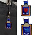 thumbnail image 2 of Shopping cart Aldi quarter coin holder Pocket Hug coin holder keychain quarter coin storage box suitable for boyfriend and girlfriend gifts, 2 of 5