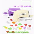 thumbnail image 4 of Die Embossing Machine, Hand  Manual Die Cutting Machine Clean and Clear  for Greeting Card Making for Weight 80-250g/m² Paper, 4 of 7