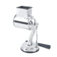 thumbnail image 4 of Modern Silver Stainless Steel Rotary Grater with 5 Different Blades for Home Kitchens, Cafeterias, Restaurants, Hotels, and Other Places., 4 of 20