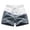 Silver, variant on Qulqfy Mens Shorts 5 Inch Black Big & Tall Beach Vacation Shorts Drawstring Color Block Elastic Waist Shorts Mens Workout Shorts L