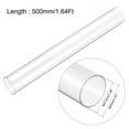thumbnail image 2 of Unique Bargains Polycarbonate Rigid Round Clear Tubing 37.6mm(1.48 Inch)IDx40mm(1.57 Inch)ODx500mm(1.64ft) Length Plastic Tube, 2 of 4
