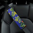 thumbnail image 4 of WYYP Flowers Leaves Background Car Safety Seatbelt Shoulder Pad 1Pcs, 4 of 5