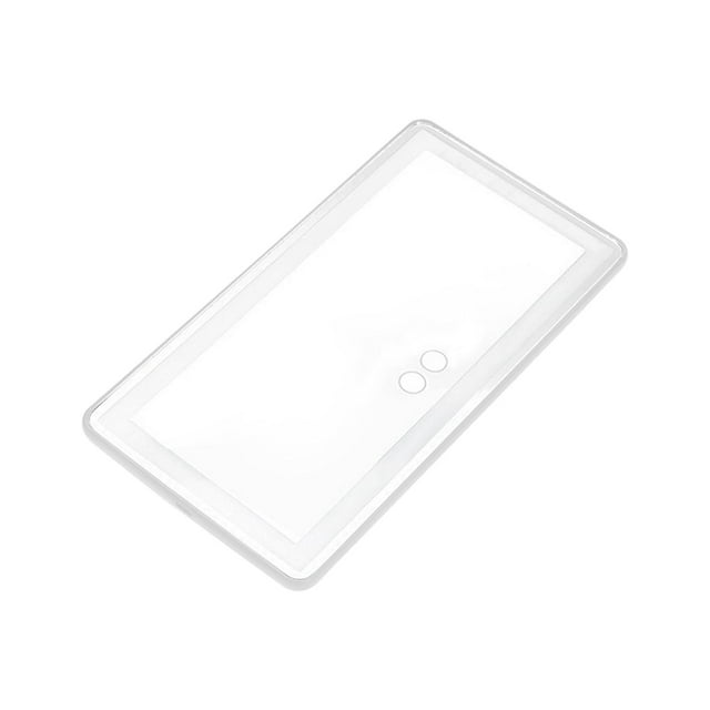 Espejo de tocador con visera para coche, 3 modos de iluminación, Universal, regulable, 60 LED, recargable Blanco
