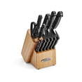 thumbnail image 1 of Farberware Self-Sharpening 13-Piece Knife Block Set with EdgeKeeper Technology, Natural, 1 of 4