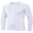 thumbnail image 1 of Men‘s Long Sleeve Workout Shirts Quick-Drying Active Sports Base Layer Athletic Workout Fitness Shirt, 1 of 4