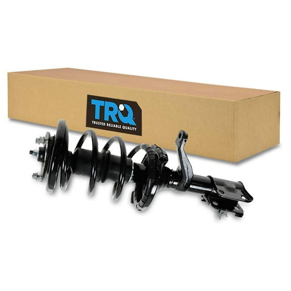 TRQ Front Left Complete Strut & Coil Spring Assembly Drivers Side Fits Select 2002-2006 Honda CR-V