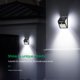 thumbnail image 4 of 2PCS Lámpara de seguridad de luz de jardín con sensor de luz y movimiento de luz de pared para exteriores 140 LED, 4 of 8