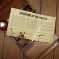 thumbnail image 4 of Pirate Weapons Pistol Sword Gun Poster Parchment Paper Blackbeard Decor Nautical Captain Wall Art, 4 of 4