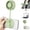 Green, variant on Magnetic Phone Clip Fan, Portable 360° Flexible Gooseneck, Rechargeable Personal Fan with 3 Speeds & Wide Airflow, Hands-Free Cooling for iPhone, Stroller, Office, Desk & Travel, White