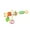 C, variant on LXGGDDO Kids Soft Hanging Toys,easy clip to car seat stroller crib