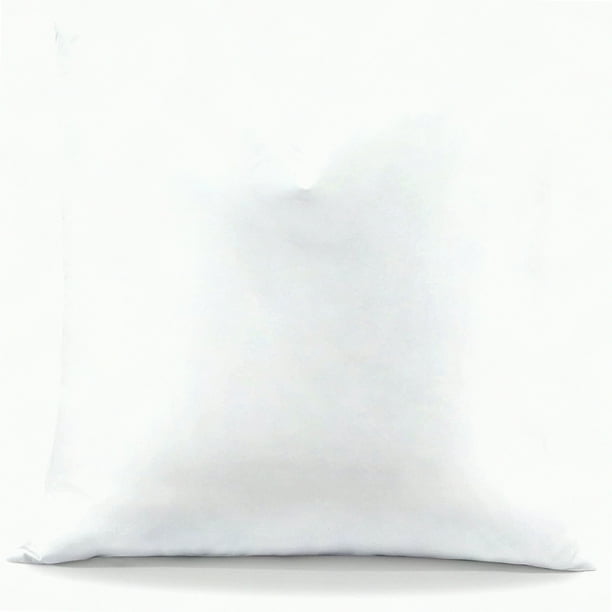 Fluffy Cotton Square Pillow Insert Soft Down Throw Pillow for Sofa Couch Bed 26x26 Decorative White Pillow Pack Plush Cushion Insert Walmart