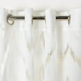 thumbnail image 2 of SAFAVIEH Jemma Grommet Curtain Window Panel, 52" x 96", Beige, 2 of 3