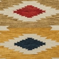 thumbnail image 4 of SAFAVIEH Aspen Mladen Southwestern Wool Area Rug, Ivory/Multi, 7' x 7' Round, 4 of 5