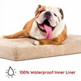 thumbnail image 4 of Brindle Waterproof Designer Memory Foam Pet Bed, 4 of 7