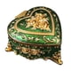 thumbnail image 3 of Caja de Joyería Yuyangstore Decorativa Portátil de Metal Verde, 3 of 8
