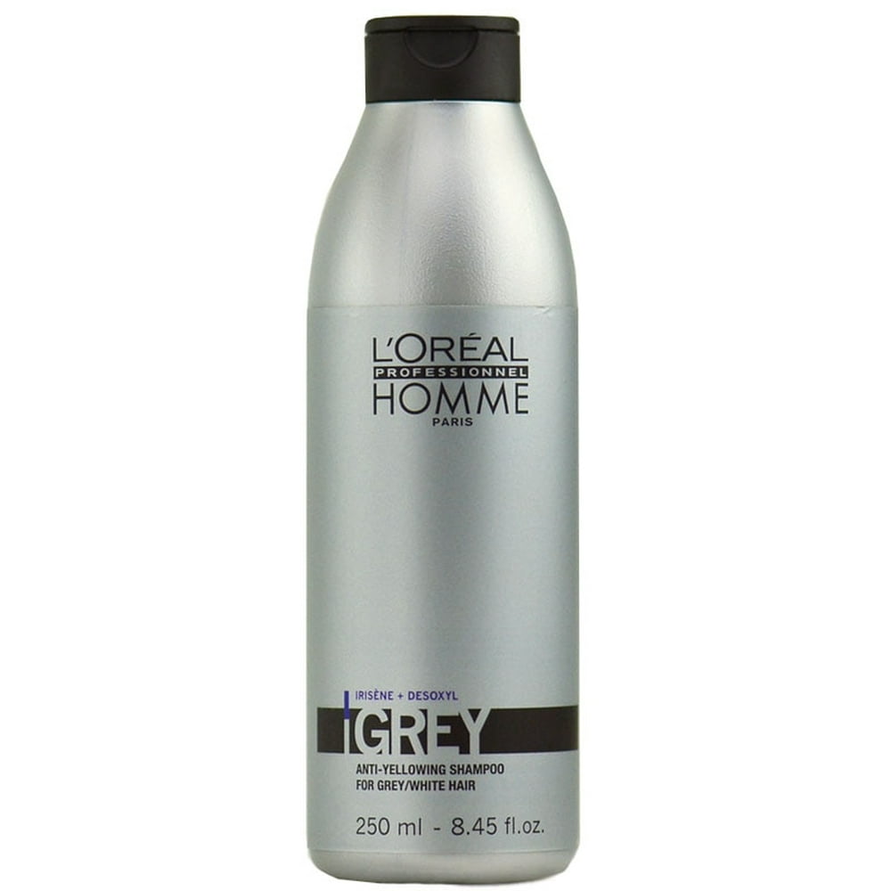 L'Oreal Professionnel L'oreal Homme Grey AntiYellowing Shampoo for