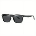 thumbnail image 5 of Small Retro Square Shades - High-Quality Polarized Lenses, Lightweight TR90 Frame, Adjustable Size, Ocean-Inspired Lens - Classic Rectangle Shape, Designed for Men, Compact Size, Unique Blots Pattern, 5 of 5