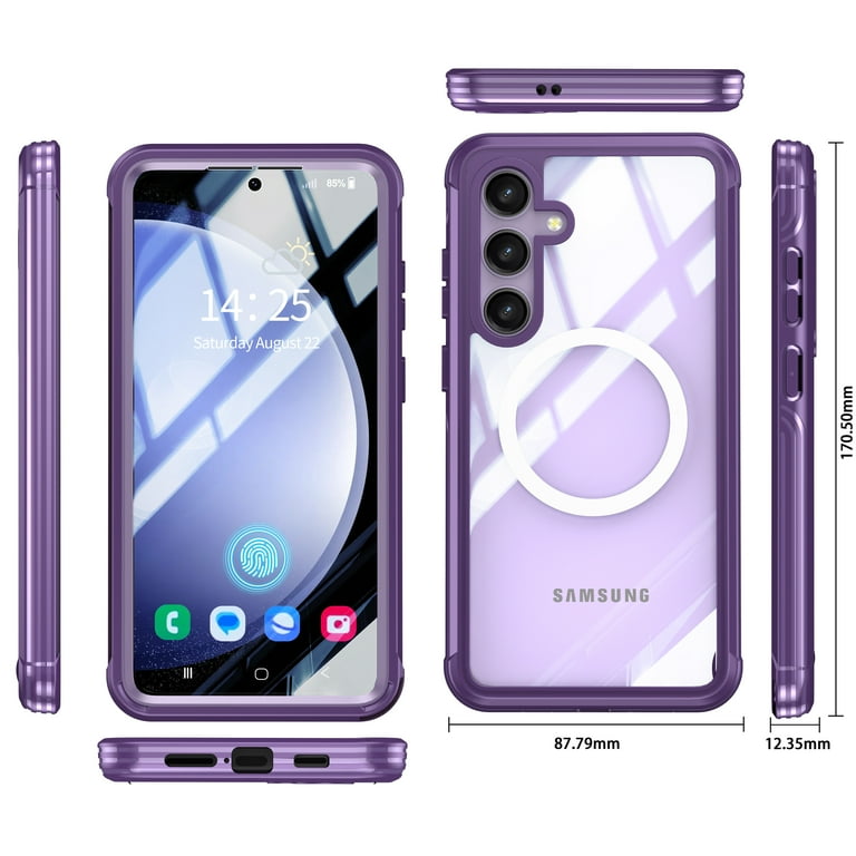 Case for Samsung Galaxy A36 5G, Heavy Duty & Rugged [Built-in