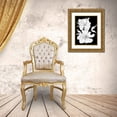thumbnail image 3 of Jacobs, Cindy 15x18 Gold Ornate Wood Framed with Double Matting Museum Art Print Titled - Black And White Flowers I, 3 of 4