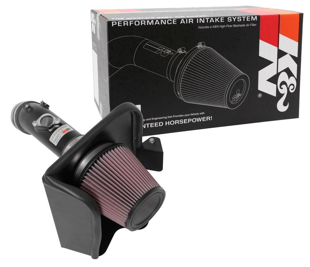 K&N Typhoon Cold Air Intake System: Easy Installation, Engineered to Maximize Airflow, Boost Horsepower & Torque, 69-8621TTK