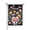 Style 2, variant on Love Heart Sunburst Mushroom Garden Flag 12x18 Inch Double Sided – Retro Psychedelic Vibes Outdoor Yard Decoration For Porch, Lawn & Patio